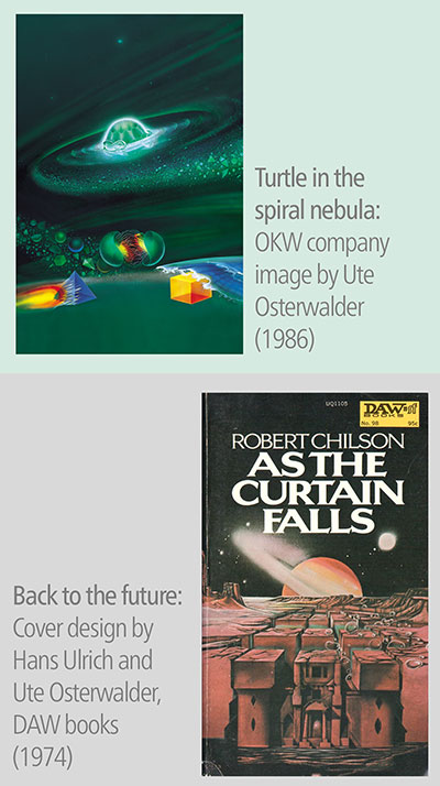 TRADEMARK IN SCIENCE FICTION STYLE