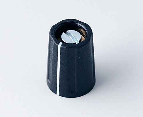 A2610030 ROUND KNOB 10, with line