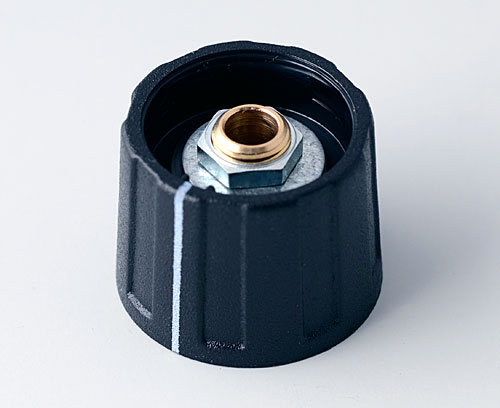 A2620040 ROUND KNOB 20, with line