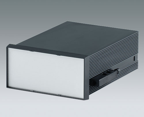 DIN-MODULAR CASE with aluminium front panel (accessory)