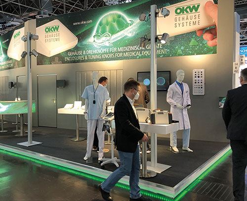 OKW booth at the COMPAMED 2021