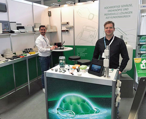 OKW booth at ALL ABOUT AUTOMATION in Friedrichshafen