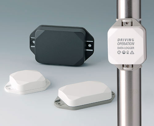 MINI-DATA-BOX with flanges now also available in two colours
