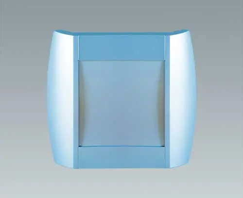 DIATEC enclosure lacquered blue