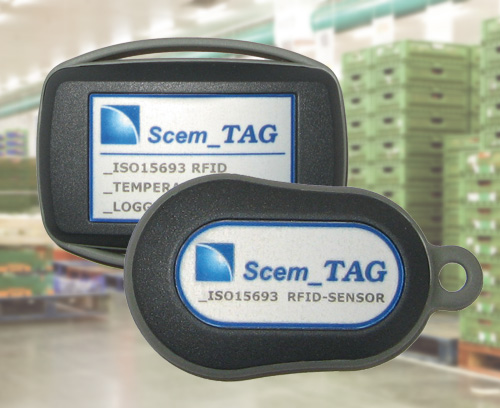 RFID sensor transponder and data logger