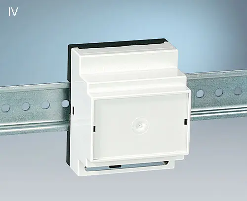 Version IV: for PCB terminal blocks 5.0/5.08 mm pitch (1 row)