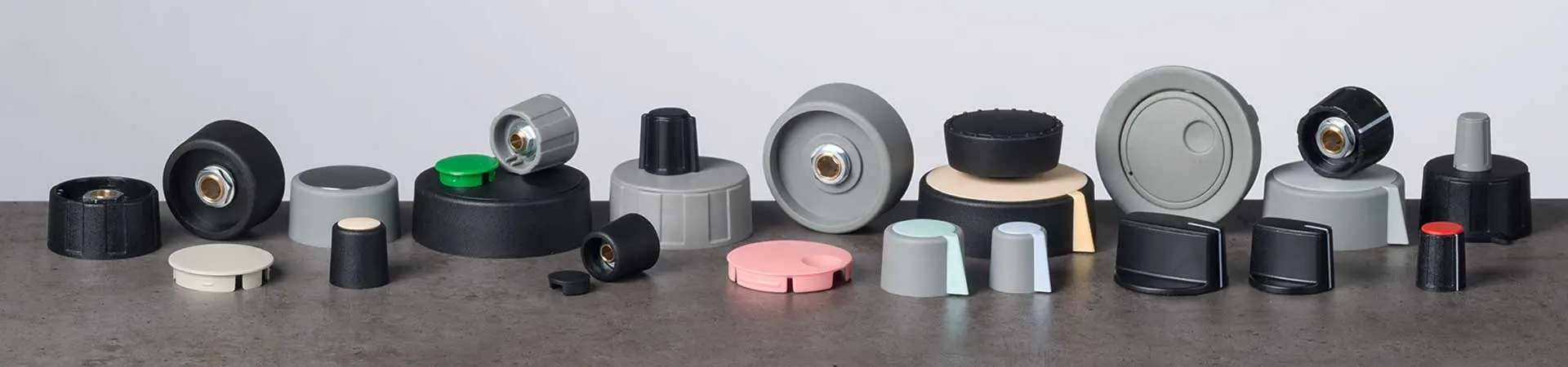 卡夹固定式旋钮 