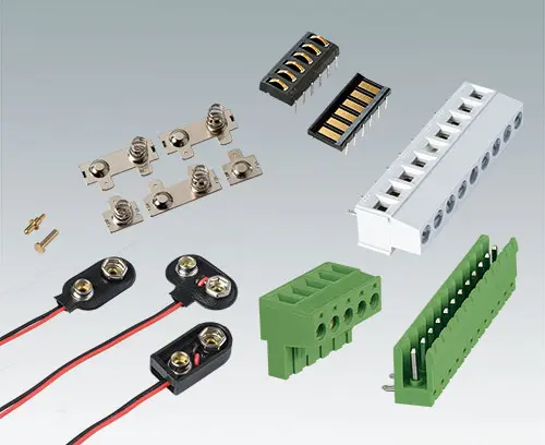 范围广泛的接触件和连接件