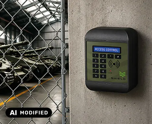 Access control system for a hangar
