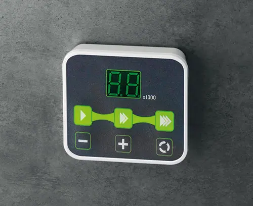 嵌入式控制操作面板以保护薄膜键盘